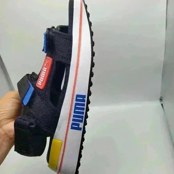 COPY - PUMA FUTURE RIDER SANDALS BLACK HOOK and LOOP SPORT US 4 WOMEN'S 5.5 - Picture 13 of 13